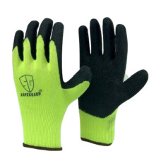 Wholesale Safeguard Thermal Double-Lined Black gloves 