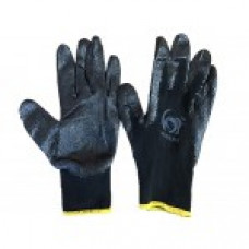 Wholesale Black Latex Work Gloves- Hengrui