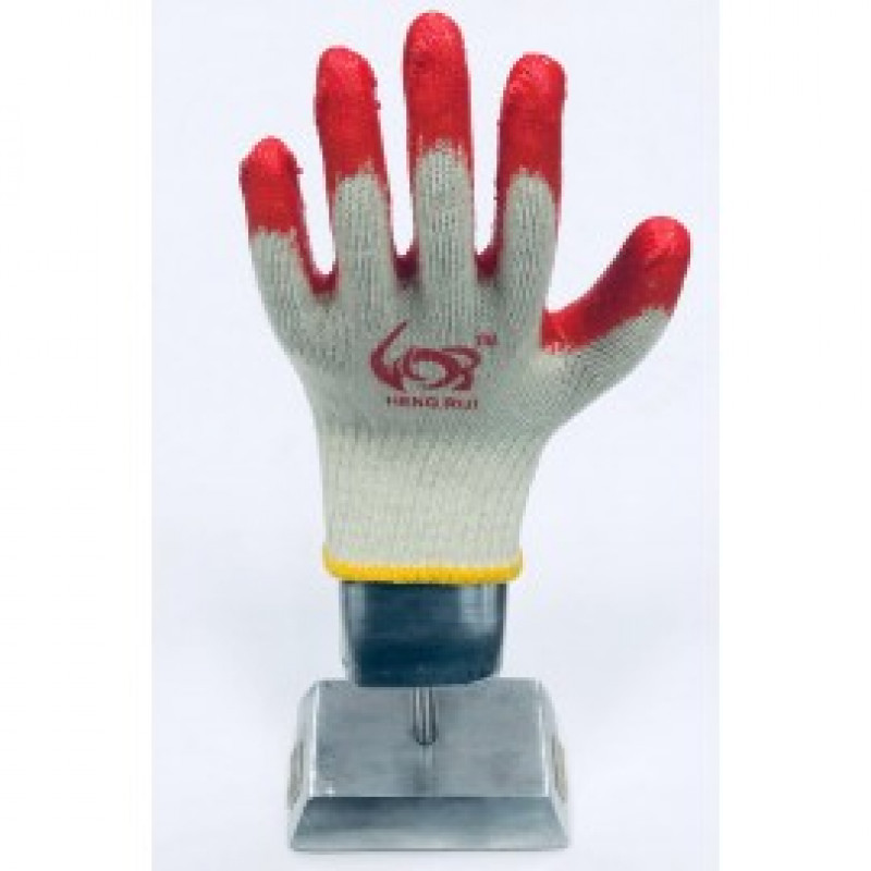 Wholesale Red Latex Work Gloves- Hengrui 