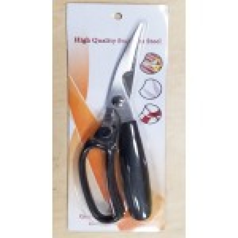 Wholesale Kitchen Scissor- 8- 2 Assorted Colors HALF W/ BLACK