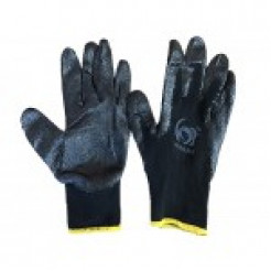 Wholesale Black Latex Work Gloves- Hengrui
