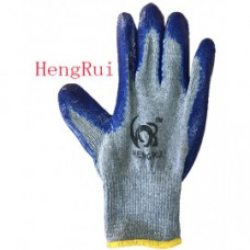Wholesale Blue Latex Work Gloves- Hengrui