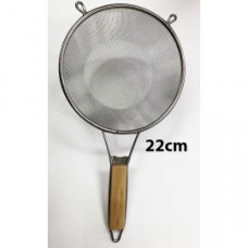Wholesale Strainer with Wooden Handle- 22cm